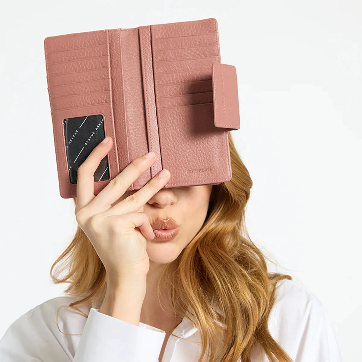 Status Anxiety - Ruins Wallet (Dusty Rose)