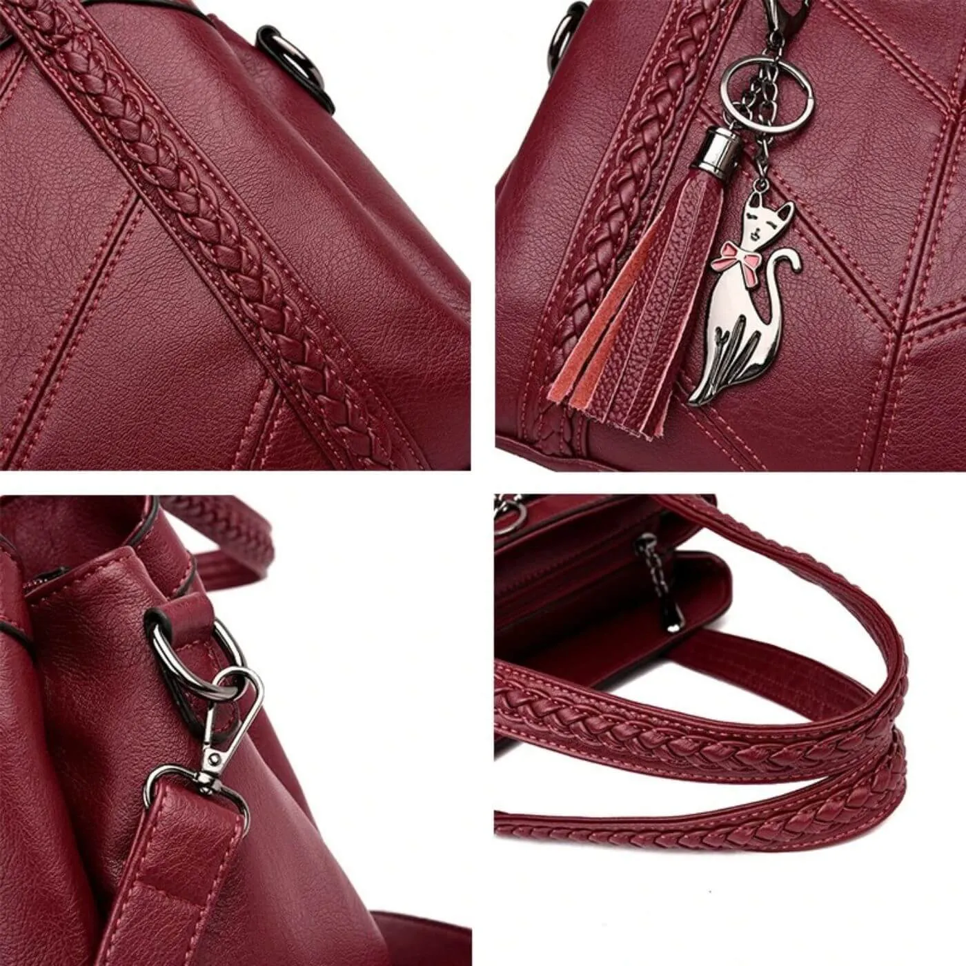 Stella | Stylish Cat Charm Handbag