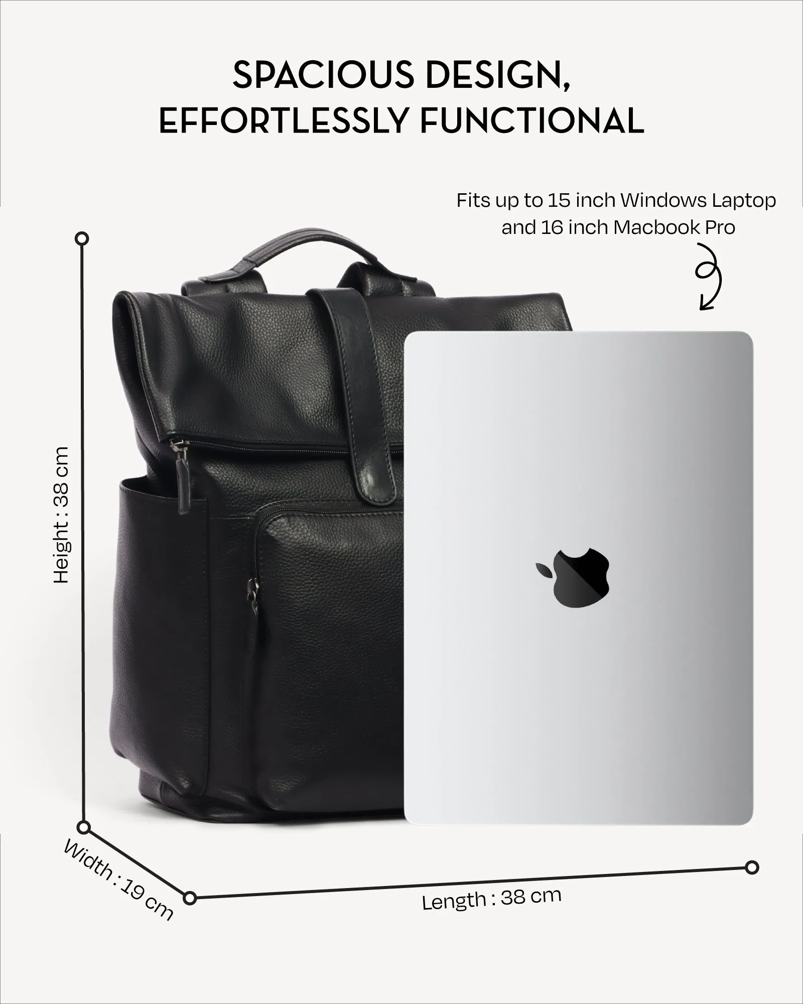 Stockholm Backpack - Black