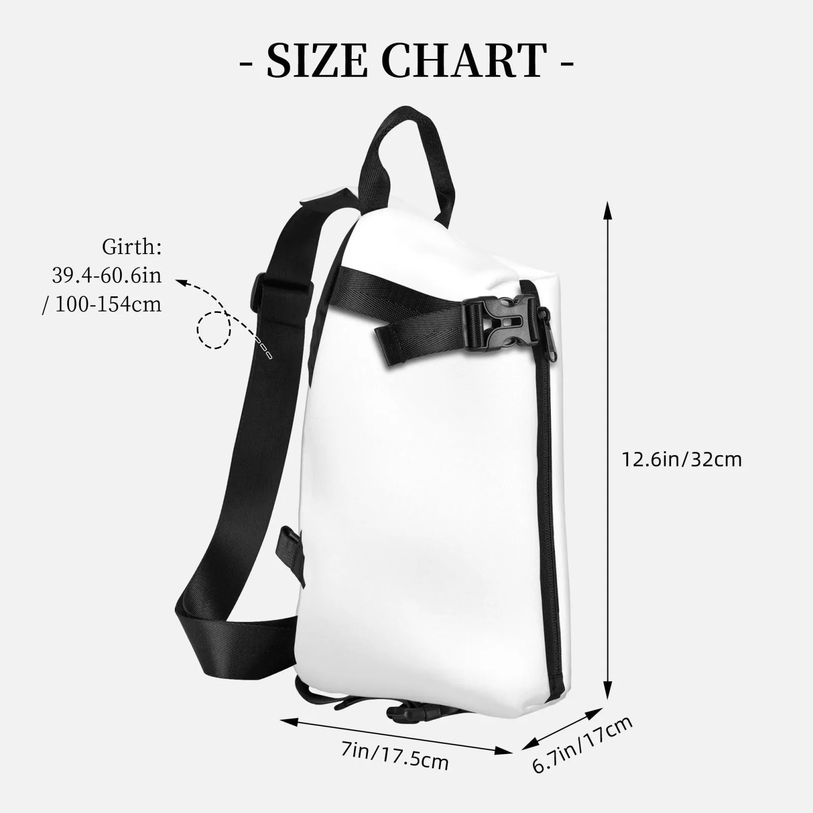 Streetwear All-Over Print Crossbody Backpack
