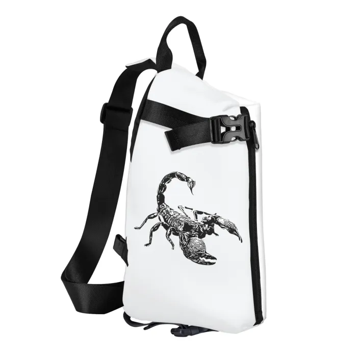 Streetwear All-Over Print Crossbody Backpack