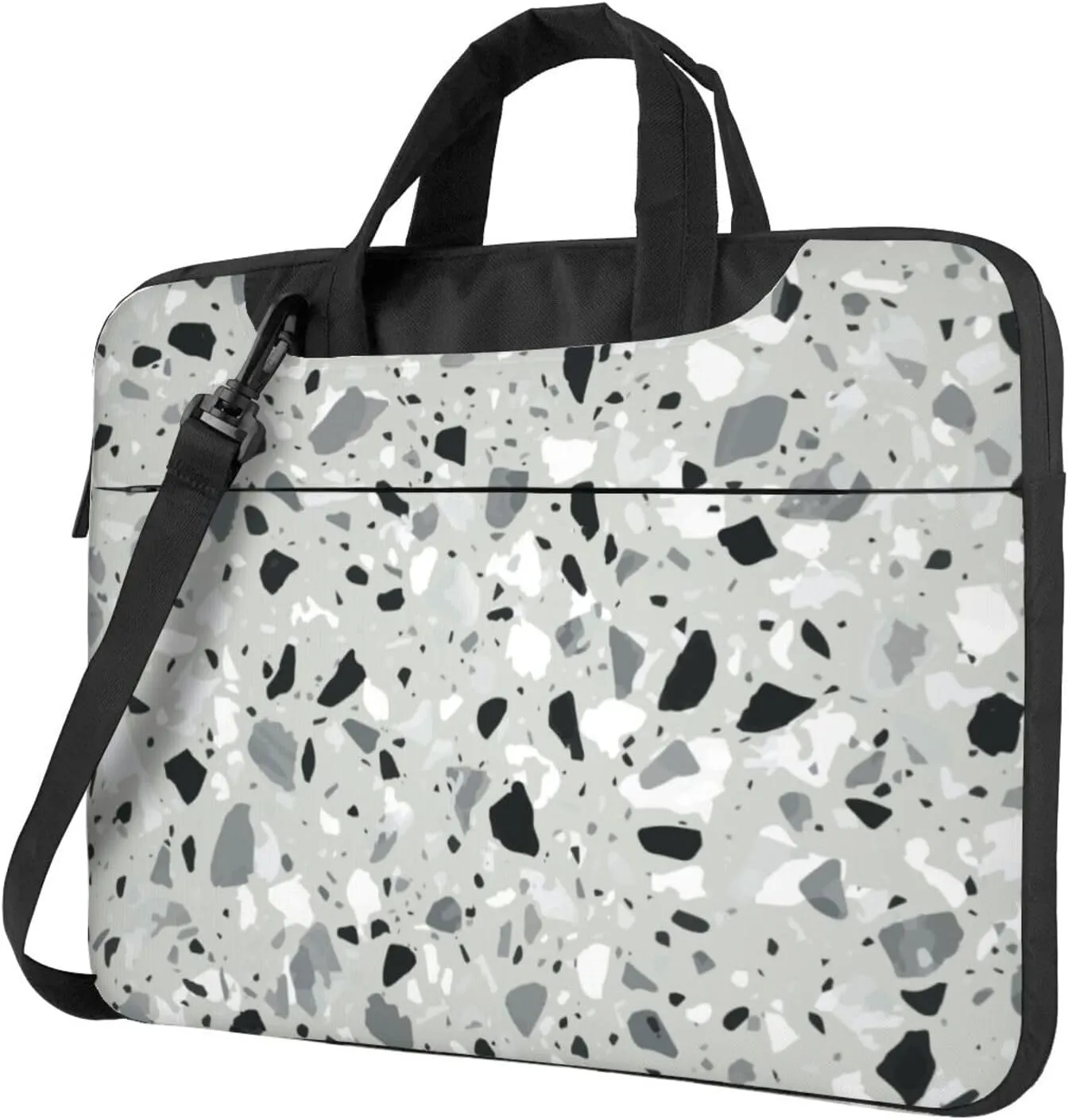 Sun And Palm Trees Laptop Bag Classic Slim Briefcase Messenger Bag, Spacious, Ergonomic