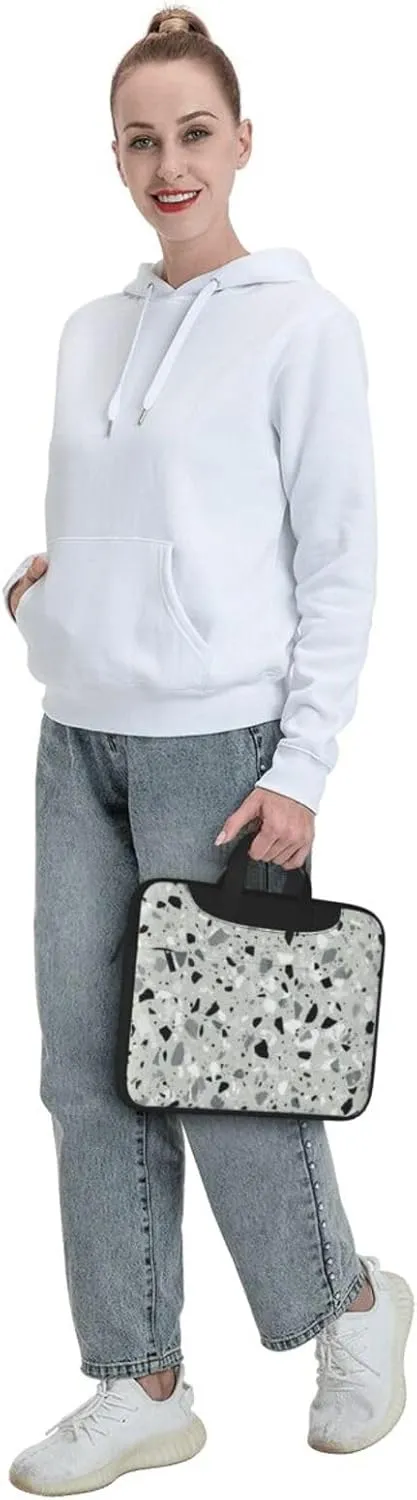 Sun And Palm Trees Laptop Bag Classic Slim Briefcase Messenger Bag, Spacious, Ergonomic