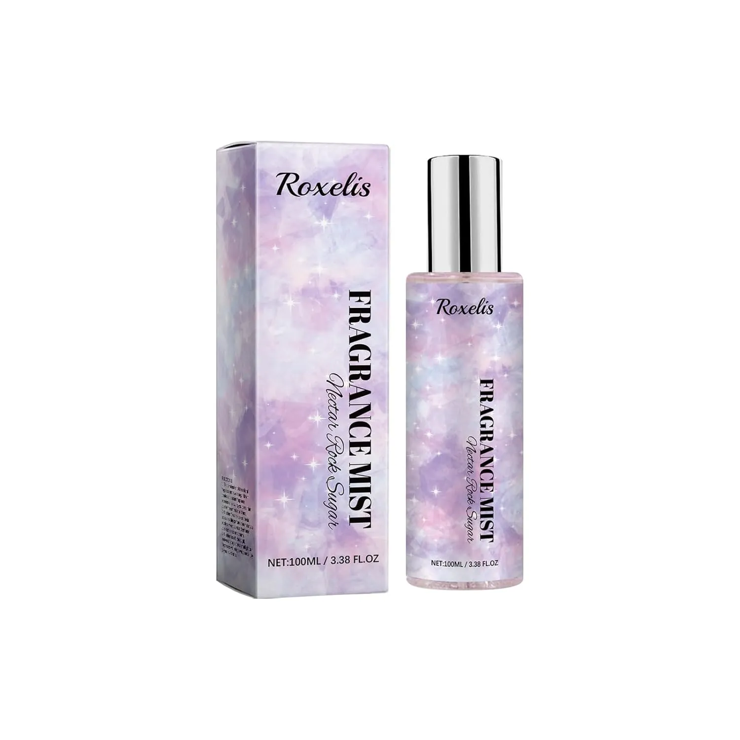 Sweet & Fruity Perfume Mist for Women - Nectar Crystal Fragrance Spray with Honey Extract & Sweet Orange Oil, 3.38 fl oz, Long-Lasting Summer Scent, Portable & Refreshing (2 Pack)