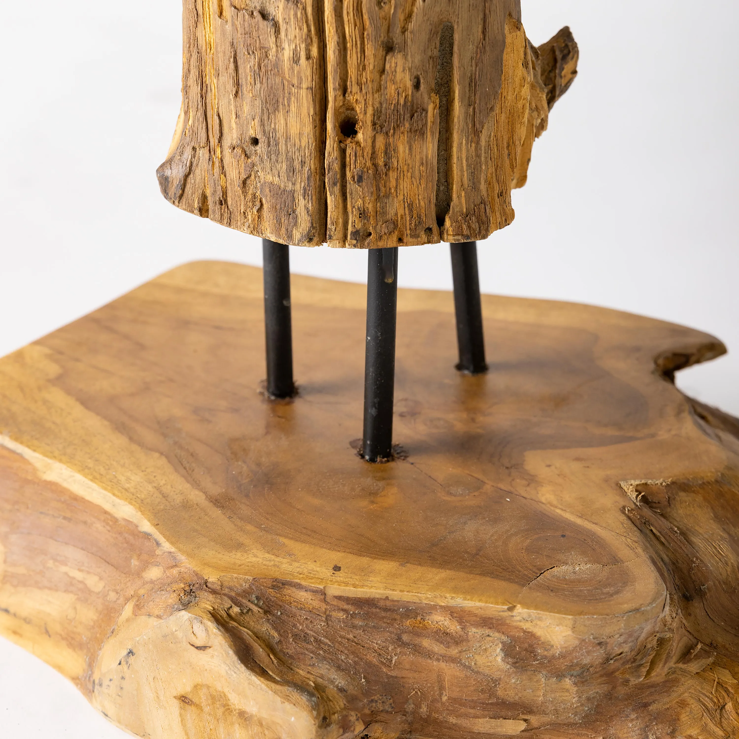 TEAK COAT RACK