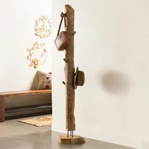 TEAK COAT RACK