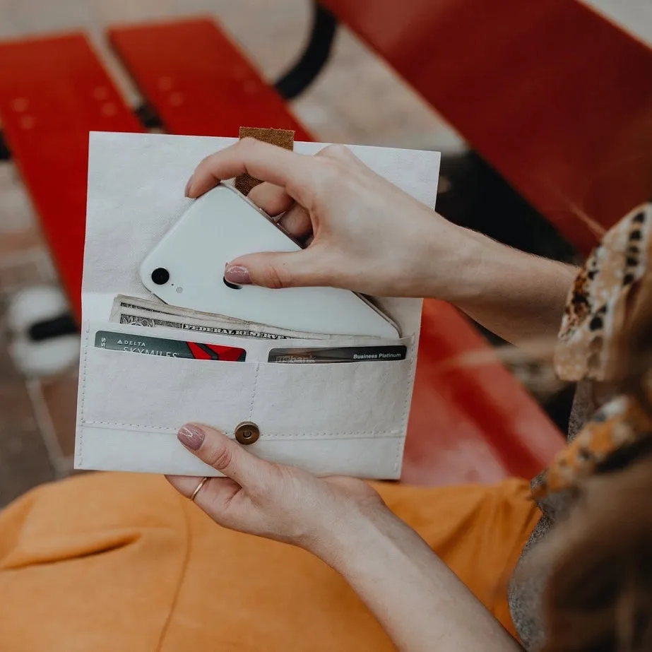 The Commuter Wallet in Wood
