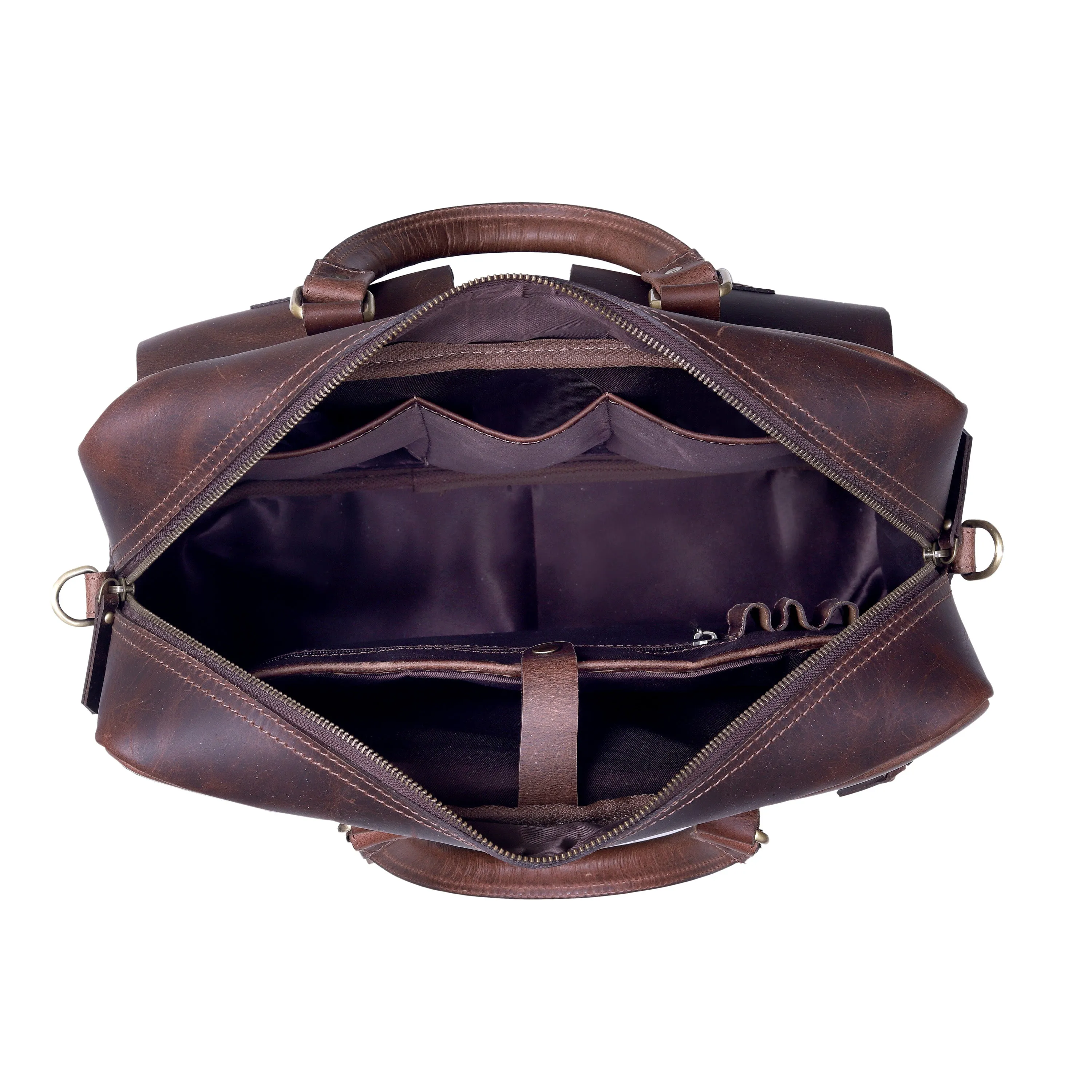 The Indiana Leather Briefcase