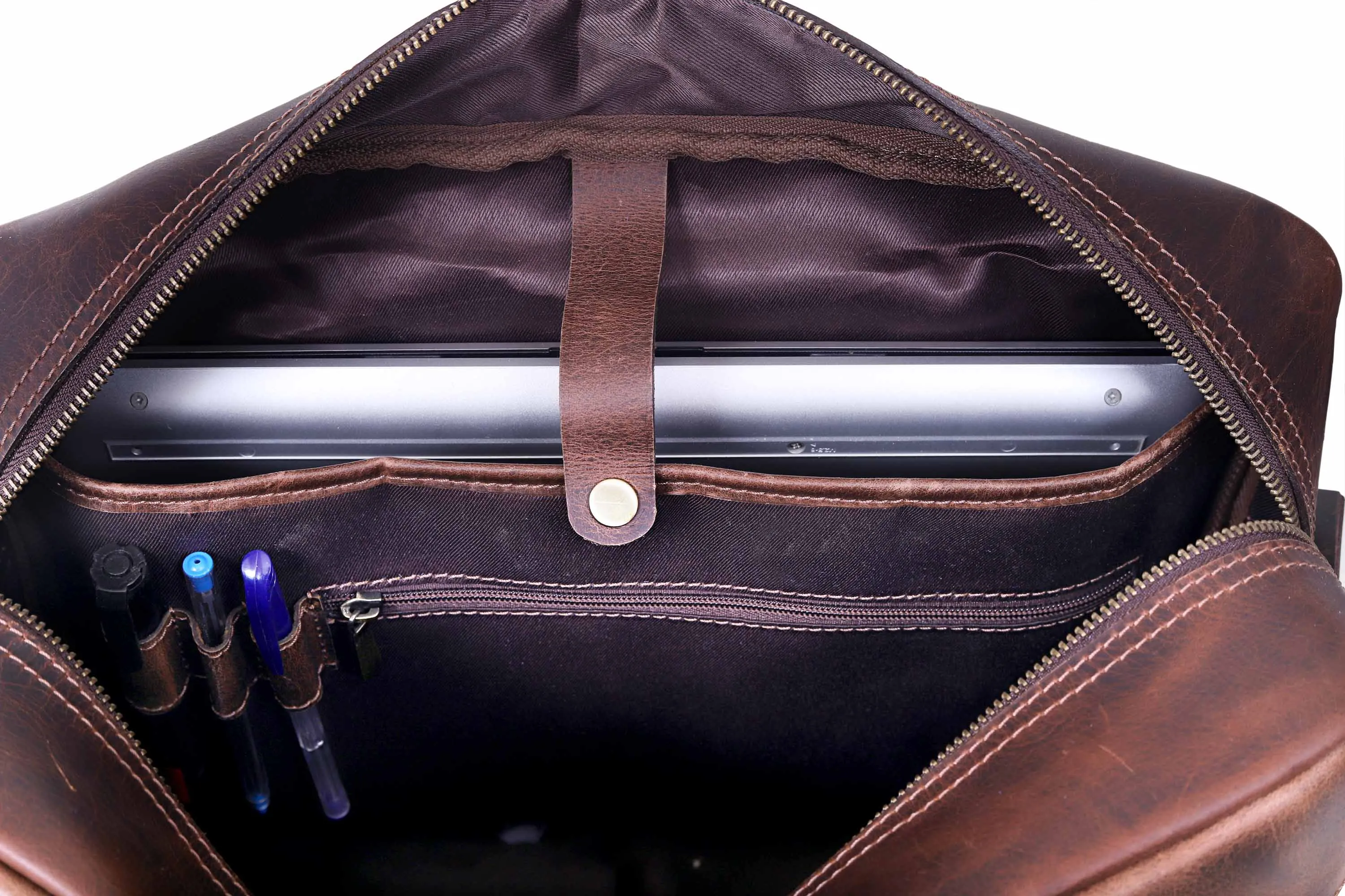 The Indiana Leather Briefcase