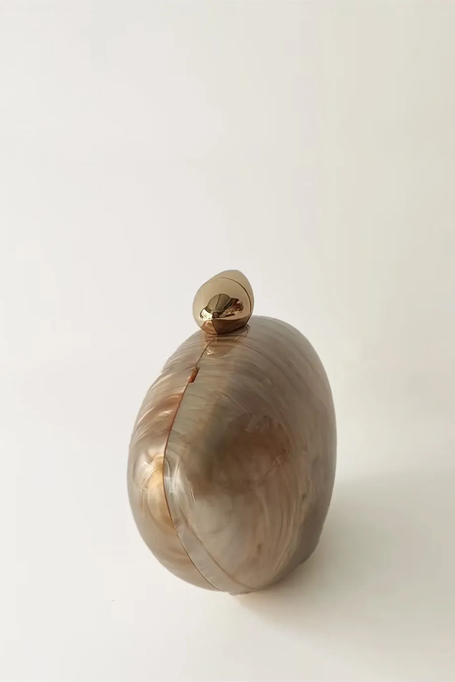 Tigers Eye Μίνιμαλ Τσαντάκι Clutch