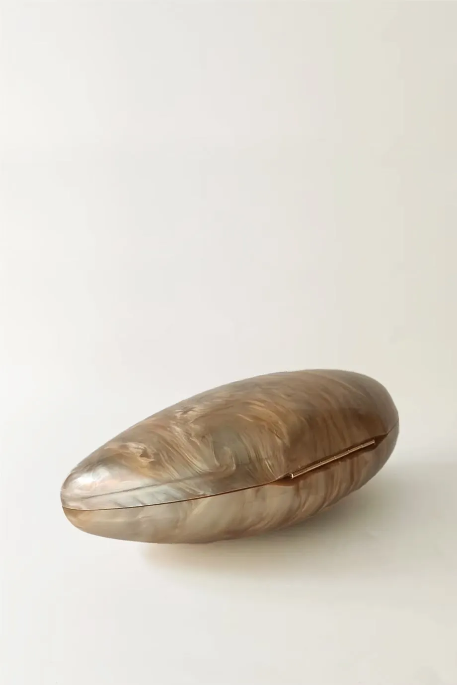 Tigers Eye Μίνιμαλ Τσαντάκι Clutch
