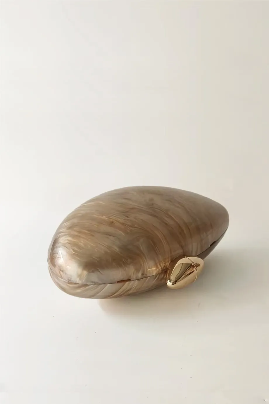 Tigers Eye Μίνιμαλ Τσαντάκι Clutch