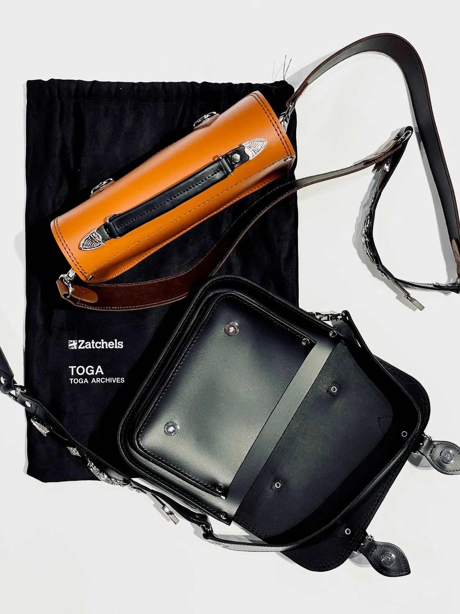 TOGA×Zatchels Midi Satchel Bag