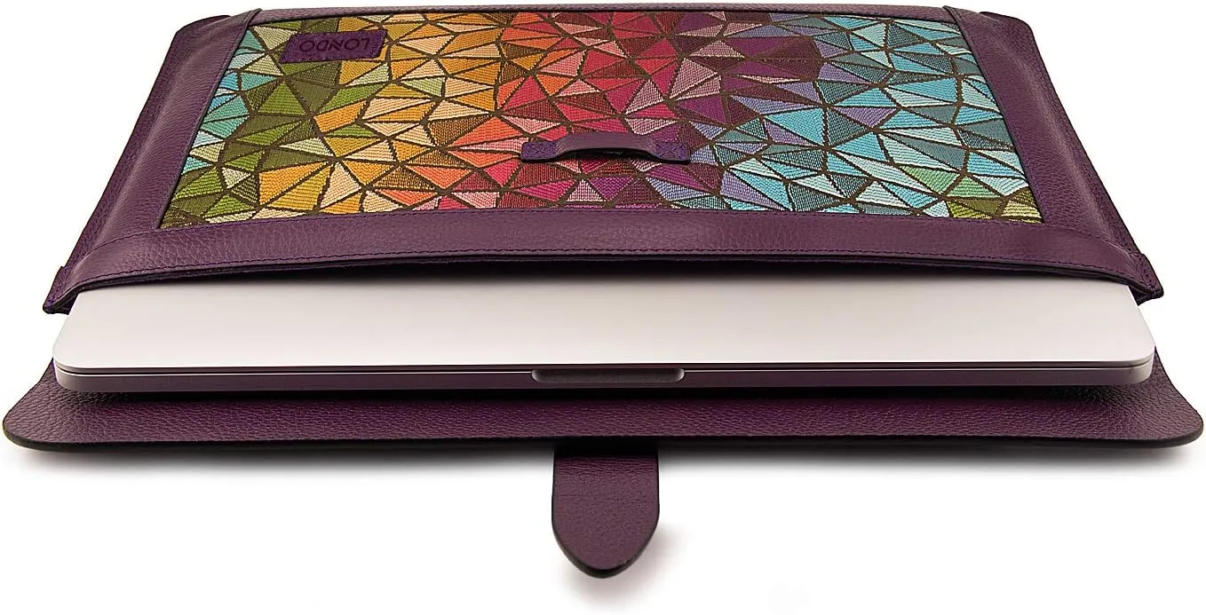 Top Grain Leather Macbook Bag Laptop Sleeve for MacBook Pro and MacBook Air Case 14 Inch - 13 Inch (M4, M3, M2, M2, M1, Pro, Max) 13.3 Inch, iPad Pro 12.9 Inch - 2020 to 2024 Models
