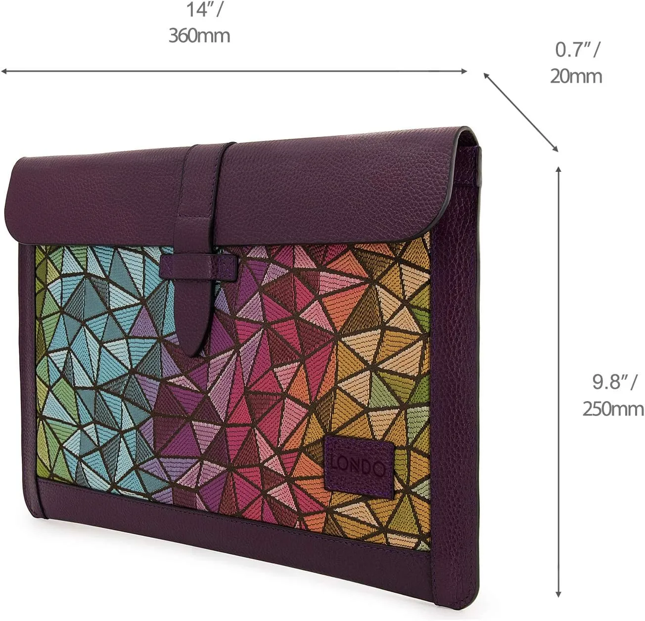 Top Grain Leather Macbook Bag Laptop Sleeve for MacBook Pro and MacBook Air Case 14 Inch - 13 Inch (M4, M3, M2, M2, M1, Pro, Max) 13.3 Inch, iPad Pro 12.9 Inch - 2020 to 2024 Models