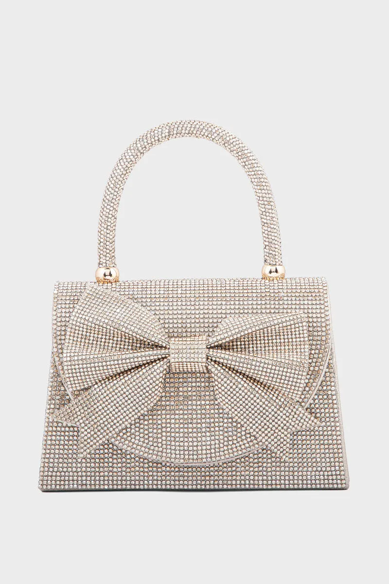 Top Handle Hand Bags BH0038-Golden