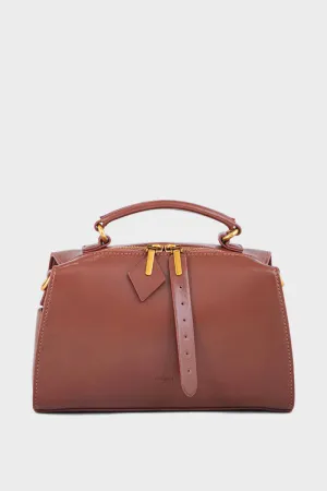 Top Handle Hand Bags BH0088-Brown