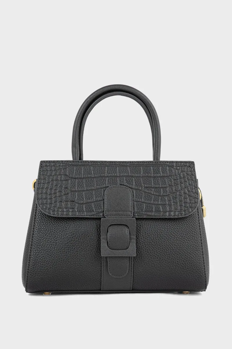 Top Handle Hand Bags BH0089-Black