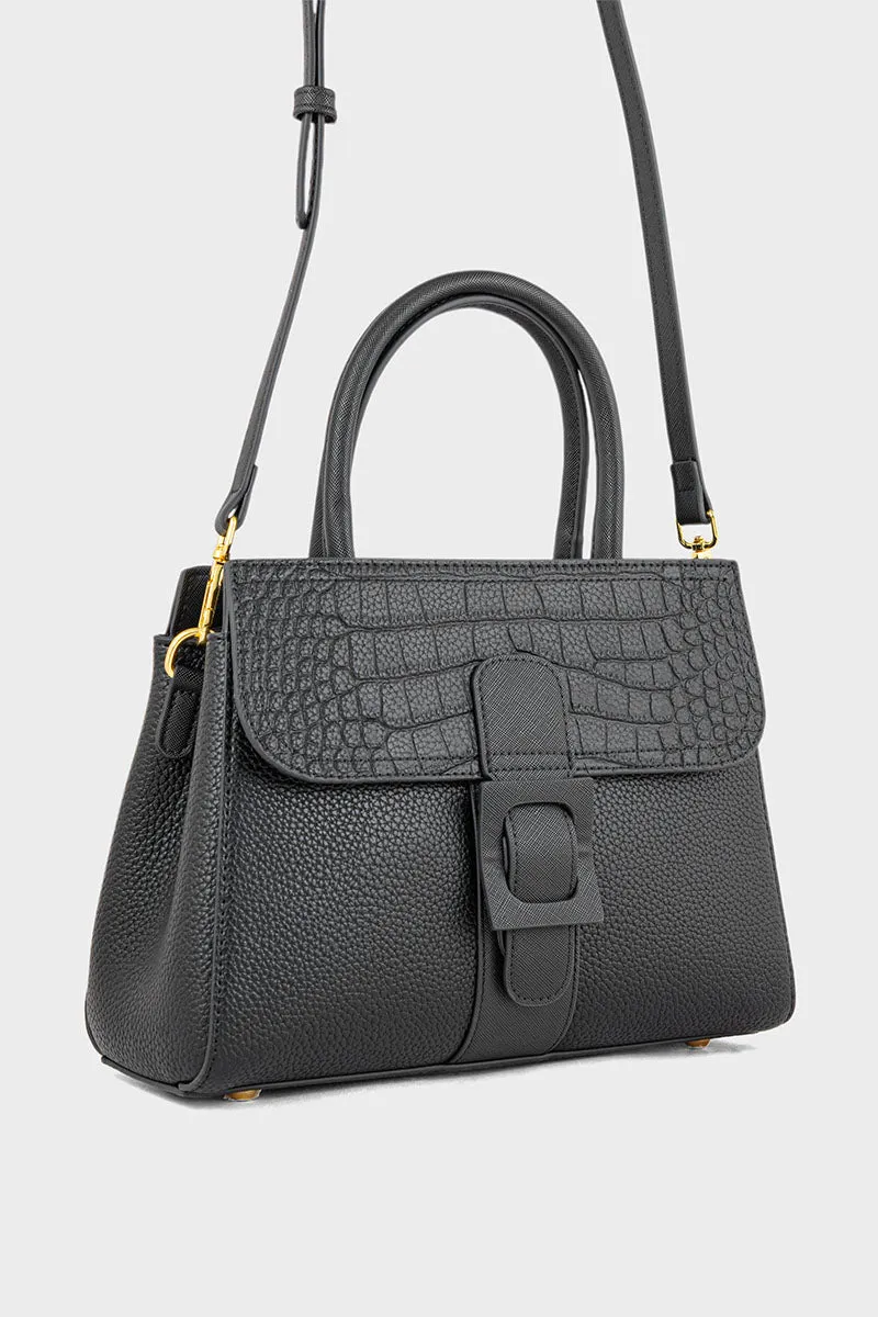 Top Handle Hand Bags BH0089-Black