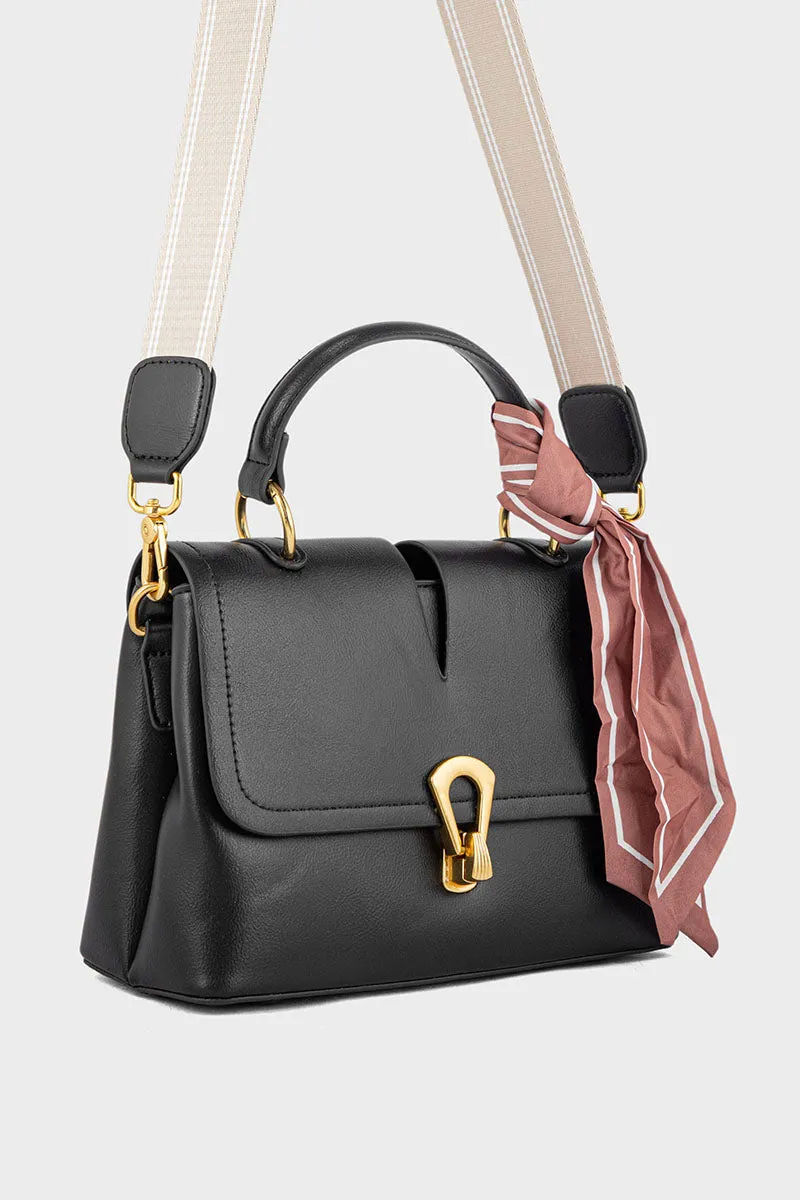 Top Handle Hand Bags BH0108-Black