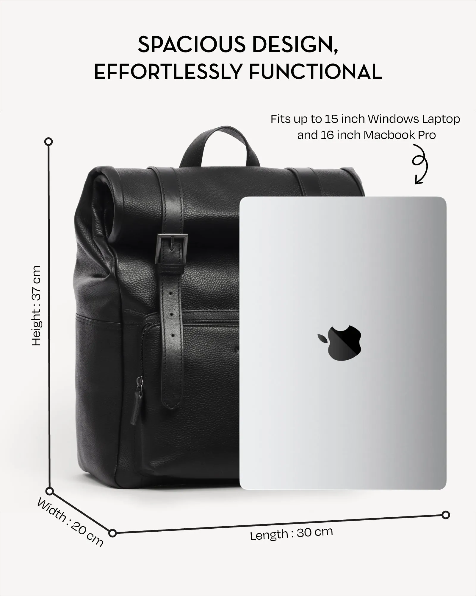 Toronto Backpack - Black