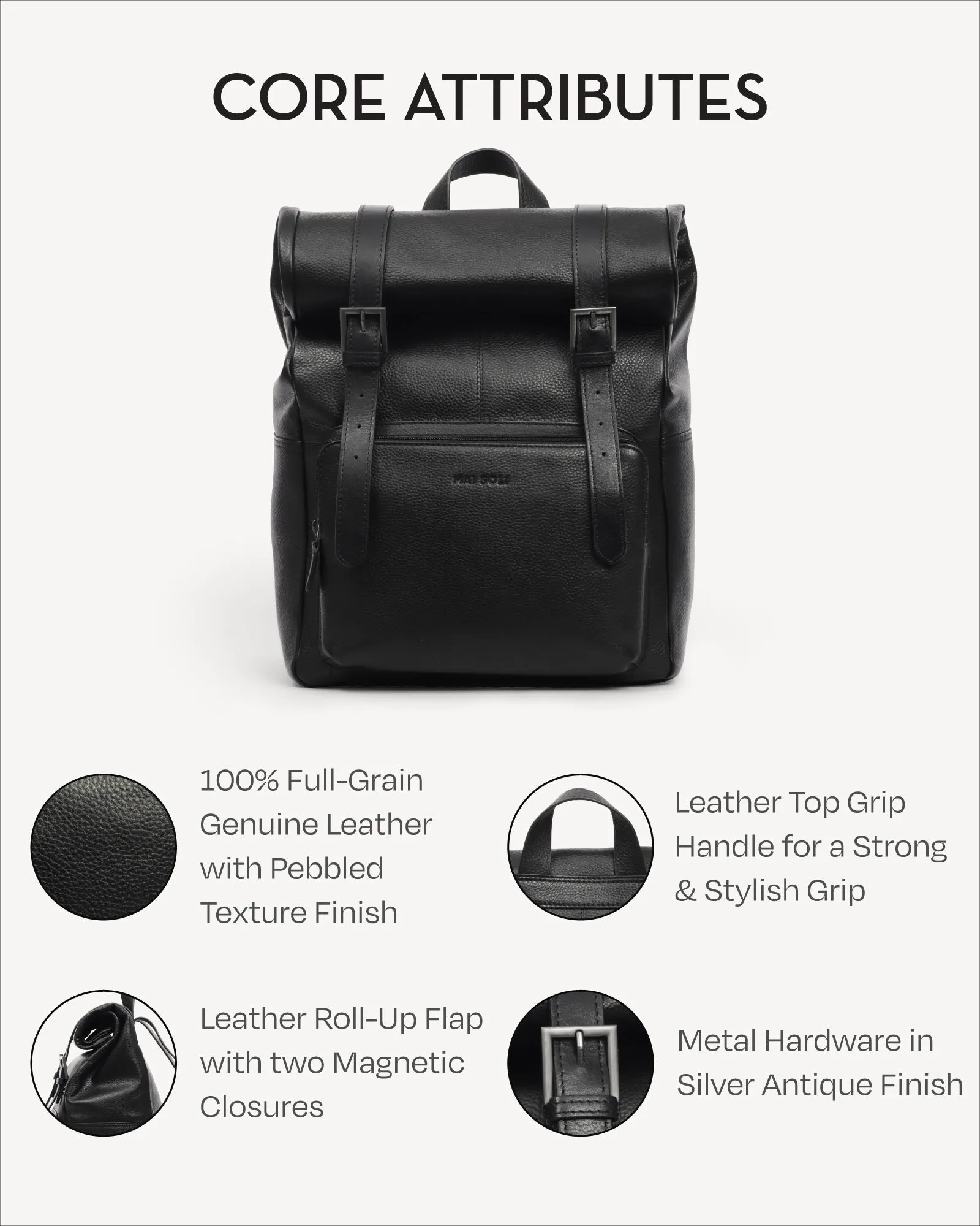 Toronto Backpack - Black