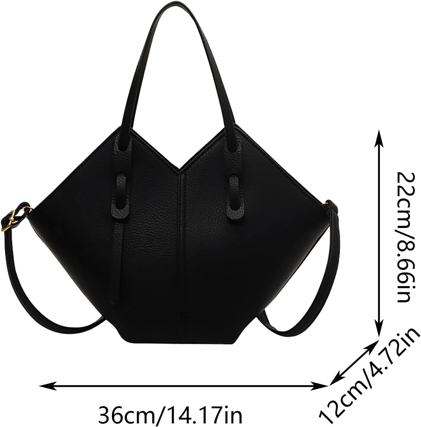 Tote Bag For Women Elegant Dumplings Handbags Ladies Purse Satchel Shoulder Bags Underarm Bag Leather Bag For Ladies V