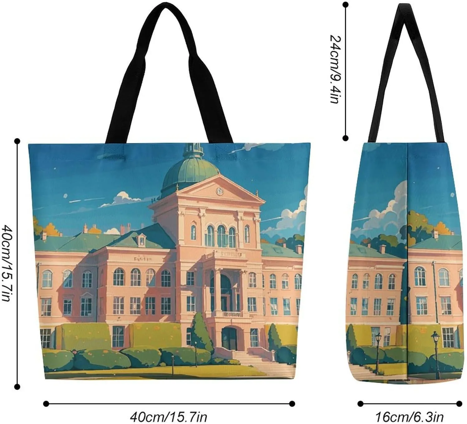 Tote Bag for Women Large Capacity Tote Bags College of Moab Handbag Crossbody Bag Shopping Bags Shoulder Bag