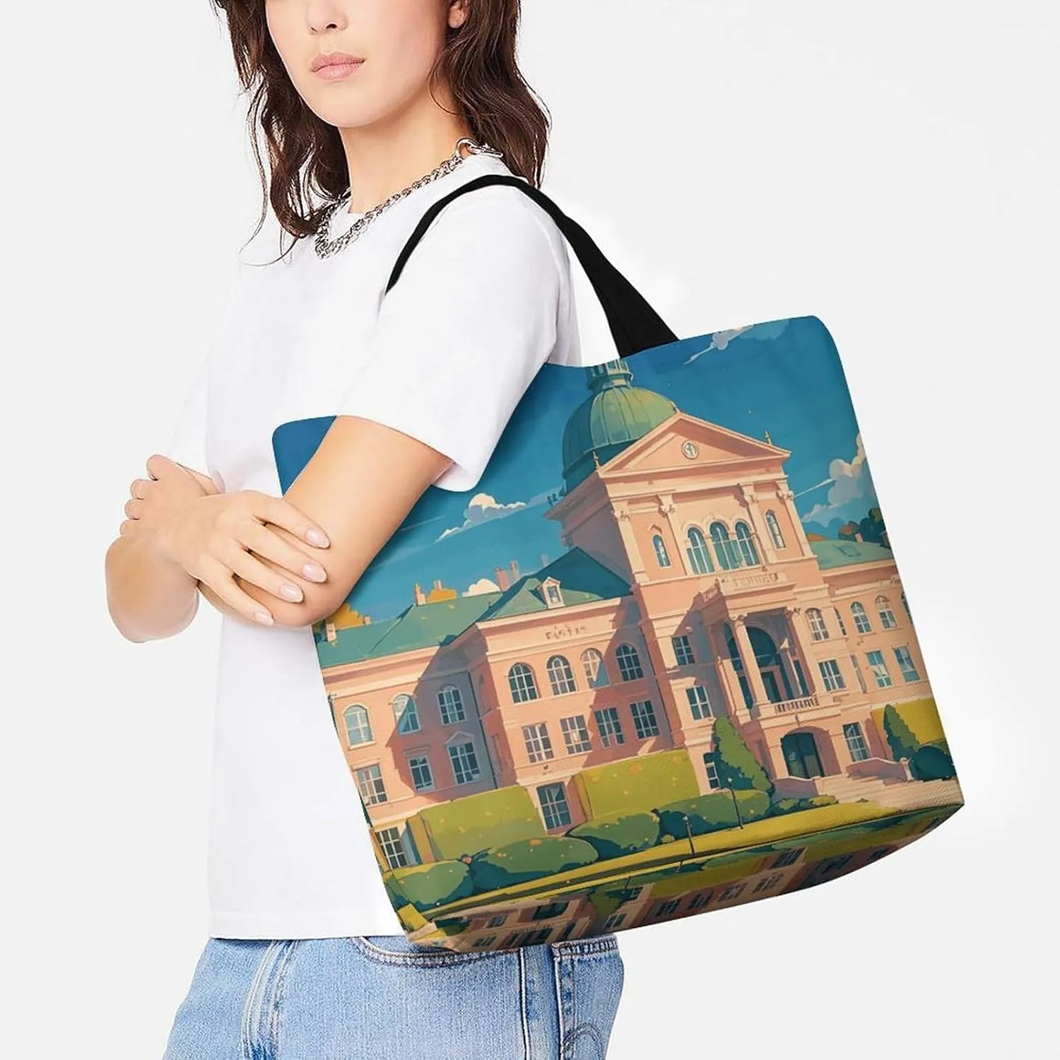 Tote Bag for Women Large Capacity Tote Bags College of Moab Handbag Crossbody Bag Shopping Bags Shoulder Bag