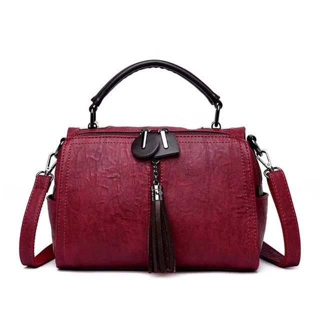 Tote Genuine Leather Sheepskin Bags Handbags Women