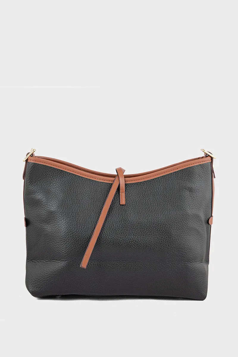 Tote Hand Bags BS2084-Black