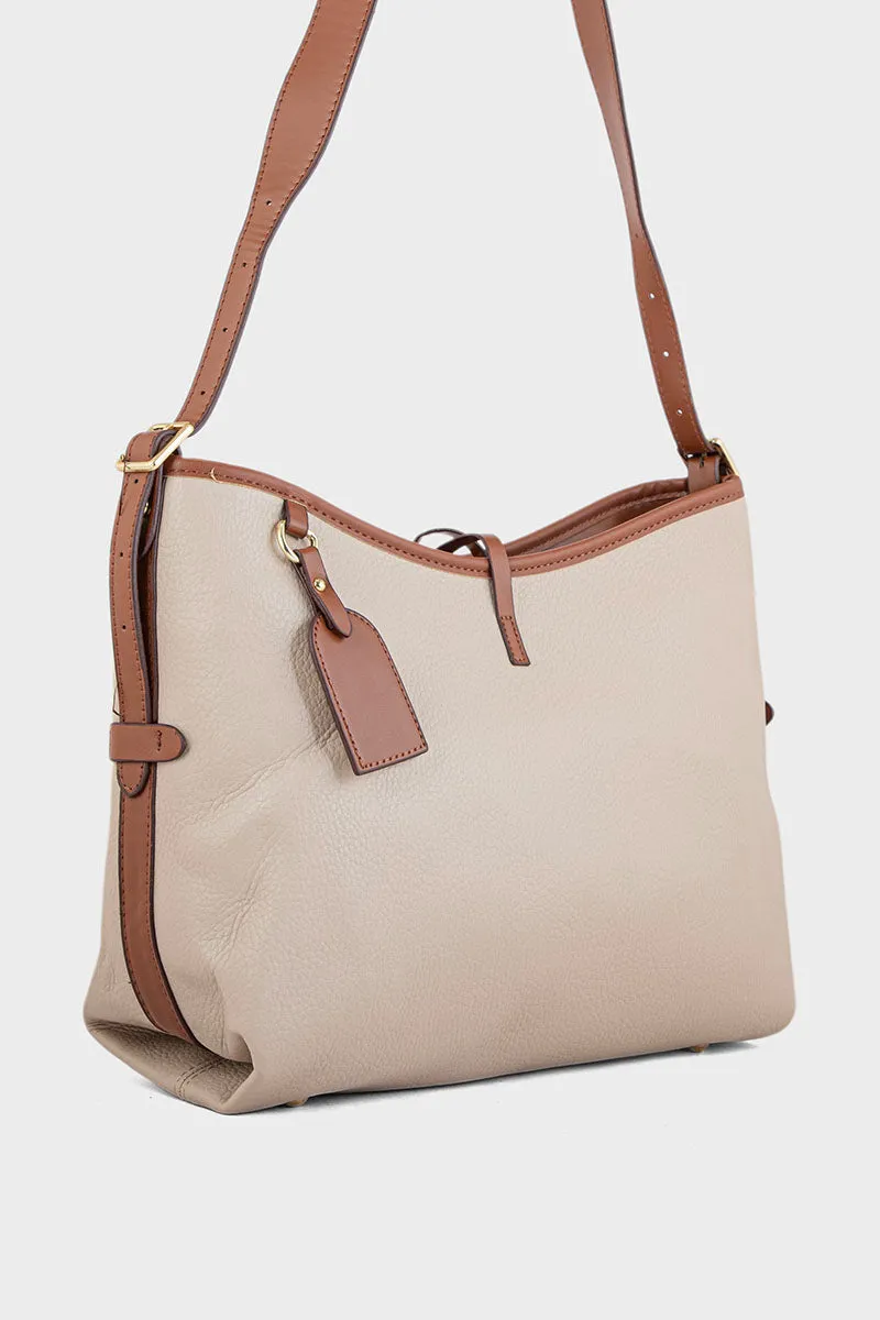Tote Hand Bags BS2084-Ivory