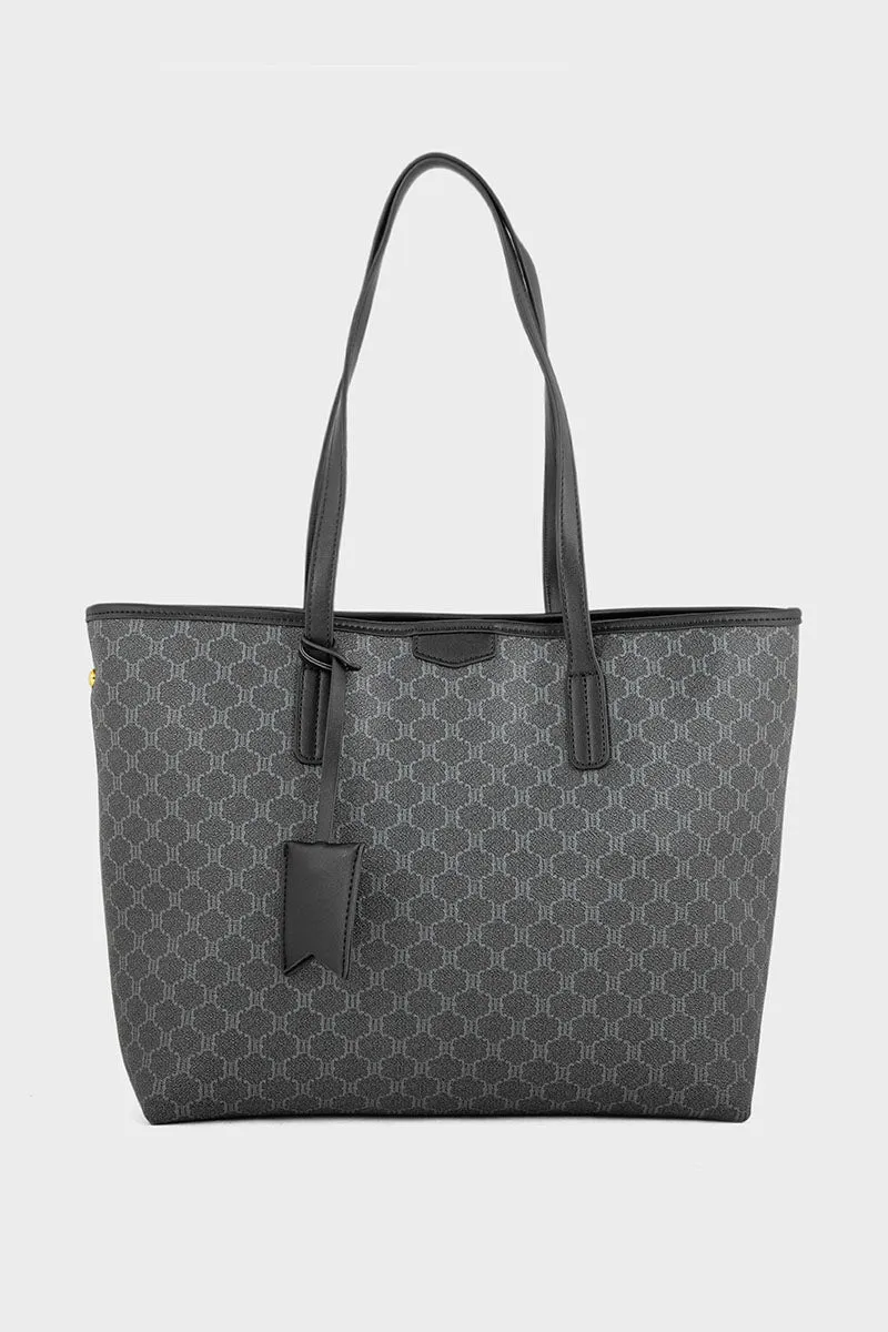 Tote Hand Bags BS2094-Black