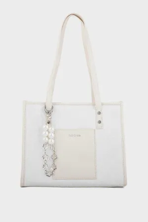 Tote Hand Bags BS2106-White