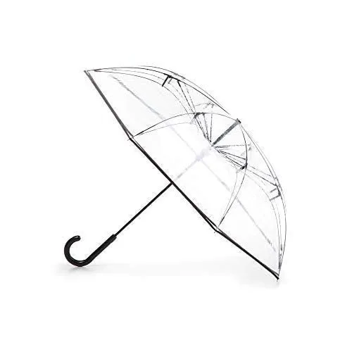 totes InBrella Reverse Close Umbrella, Clear