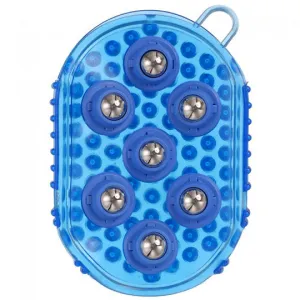 Tough1 Rubber Jelly Massage Mitt- Blue