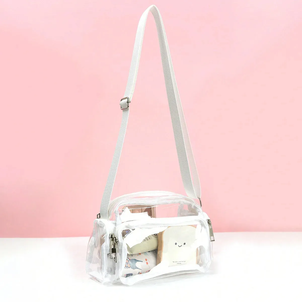 Transparent Diagonal Shoulder Bags for Women Bag PVC Waterproof Shoulder Bag Crossbody Bag for Women Designer Bags Сумка Женская