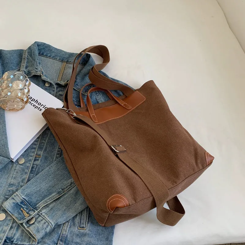 Travel Stripes Casual Single Shoulder Bag Commuter Bag