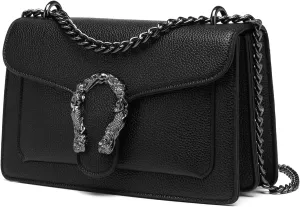 Travistar Crossbody Bags for Women Small Handbags PU Leather Shoulder Bag Purse Evening Bag Quilted Satchels with Chain Strap
