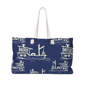 Trawler Weekender Bag Navy