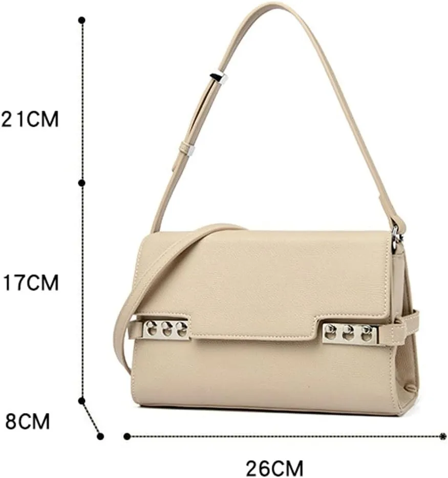 Trendy Vegan Leather Clutch Purses for Women Small Crossbody Shoulder Bag Ladies Top-Handle Handbags Satchels 2025