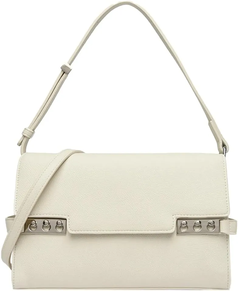 Trendy Vegan Leather Clutch Purses for Women Small Crossbody Shoulder Bag Ladies Top-Handle Handbags Satchels 2025