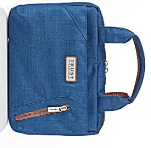 Trust in the Lord LARGE Navy canvas Bible Cover