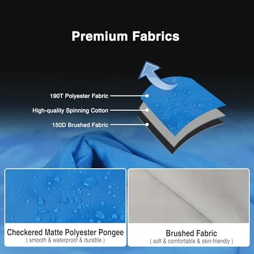 Ultra Lightweight Sleeping Bag w/ Compression Sack for Backpacking
