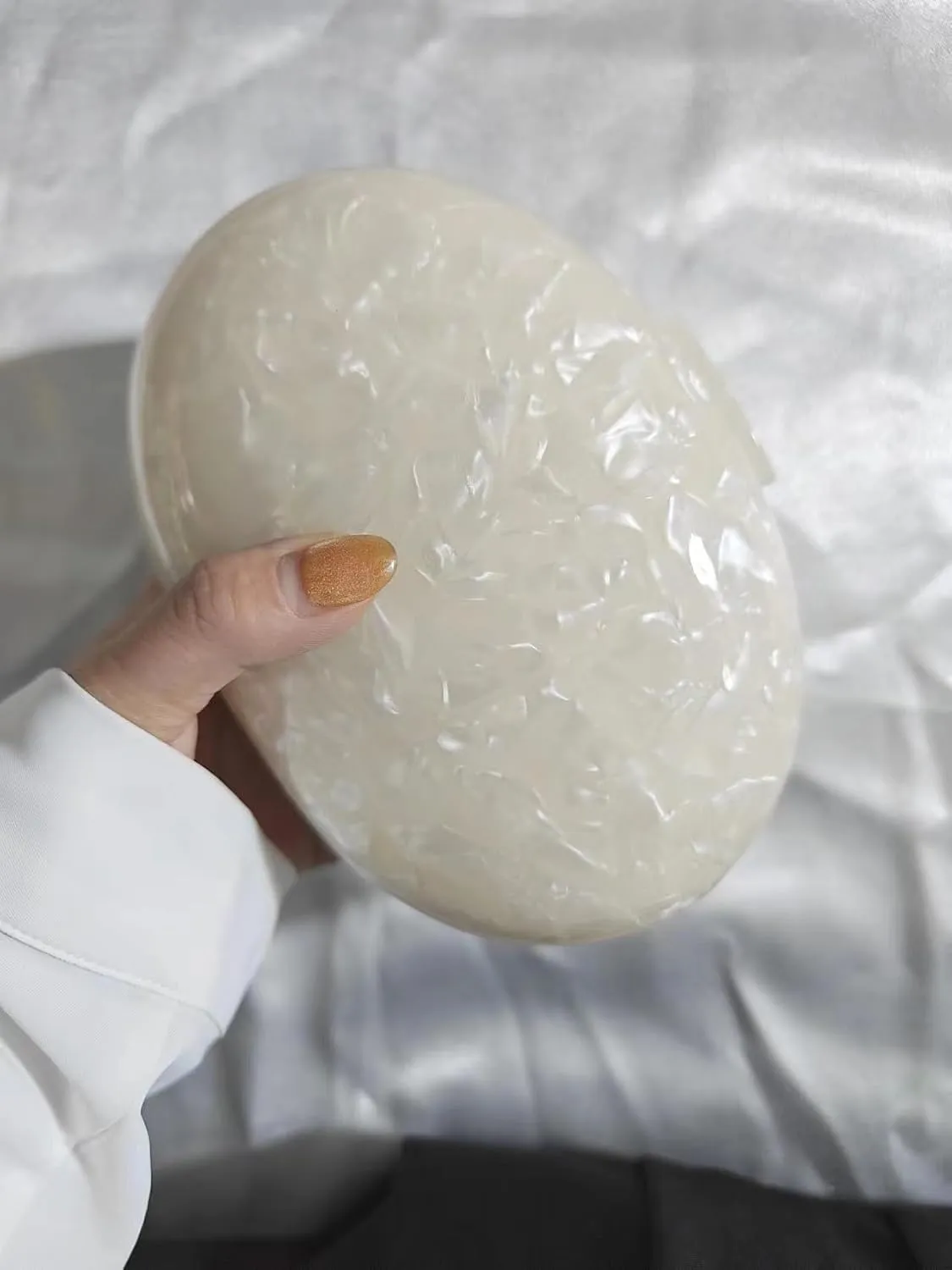 UMREN Lovely Acrylic Shell Shaped Clutch for Women Acrylic Evening Clutch Purse Marble Handbag for Wedding Cocktail Party