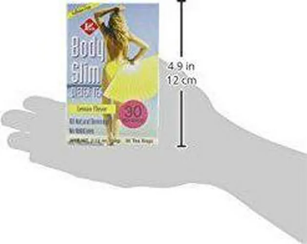 Uncle Lees Body Slim Dieter Tea, Caffeine Free Chinese Herbal Tea with Senna Leaves and Natural Lemon Flavor, Keep Your Diet on Track for a Healthy Weight, 30 Tea Bags Per Box