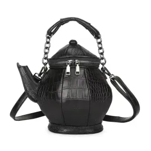 Unique Gothic 3D Tea Pot Purse