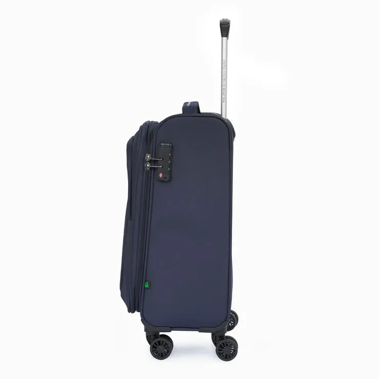 United Colors of Benetton Garret Soft Luggage Navy