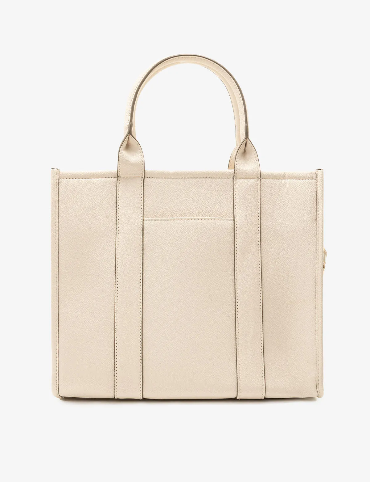 USPA BOX TOTE WITH CROSSBODY STRAP