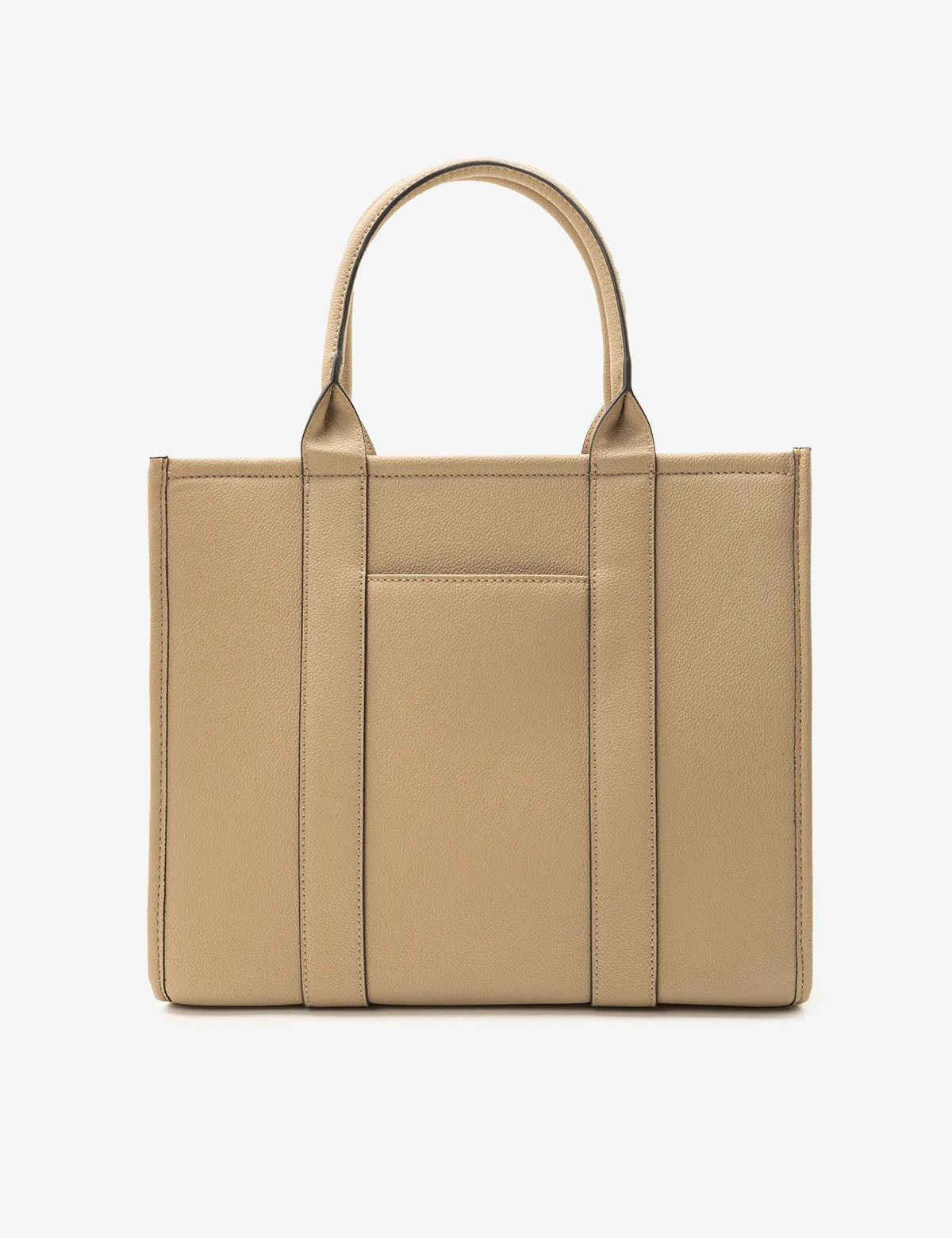 USPA BOX TOTE WITH CROSSBODY STRAP